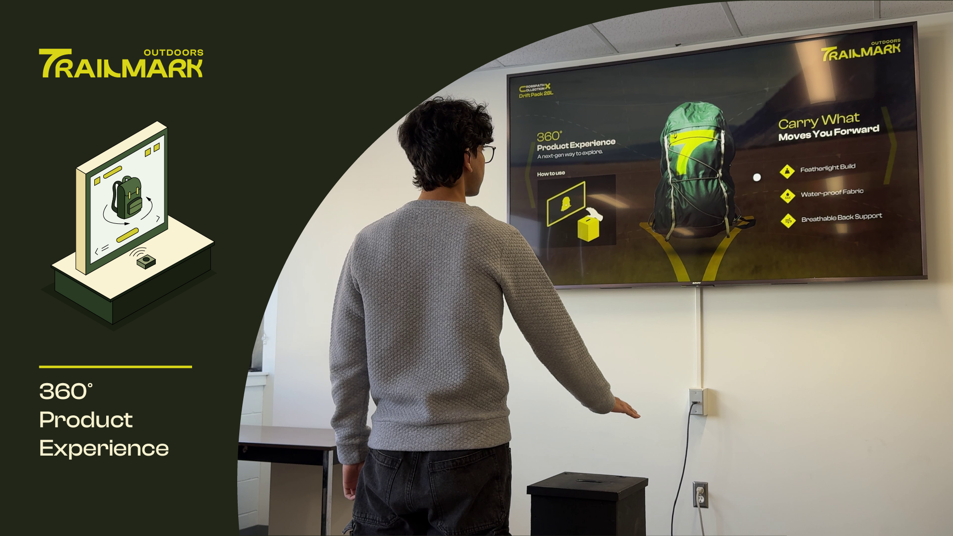 Station 01 — 360° Product Experience Station